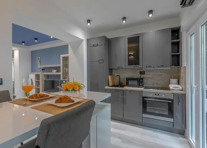 아파트 Arena Blue Dream - Modern With Terrace